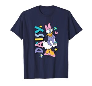 daisy - daisy duck with icons t-shirt