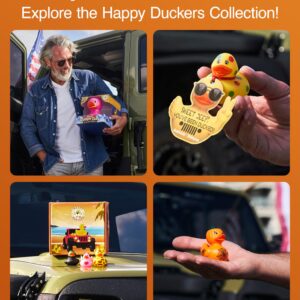 Jeep Ducks for Ducking Drawstring Duck Bag - 14" x 11" - Rubber Ducks for Jeep Ducking Bag Holds up to 50 Jeep Ducks for Ducking and Jeep Duck Tags - Gift for Jeep Owner/Lover - Ducks for Jeeps