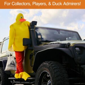 Jeep Ducks for Ducking Drawstring Duck Bag - 14" x 11" - Rubber Ducks for Jeep Ducking Bag Holds up to 50 Jeep Ducks for Ducking and Jeep Duck Tags - Gift for Jeep Owner/Lover - Ducks for Jeeps