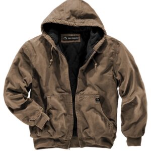 Dri-Duck Men's Cheyenne Jacket (Field Khaki, Large)