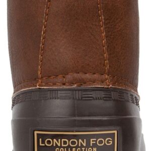 LONDON FOG Womens Winley Duck Boot brown 8