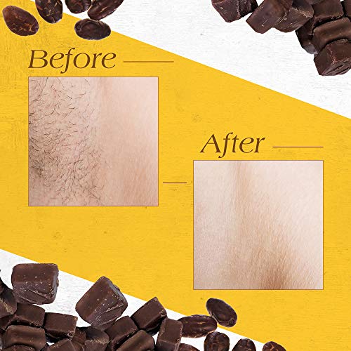 GiGi Milk Chocolate Crème Hair Removal Soft Wax with Cocoa Seed Extract for Coarse to Resistant Hair - 14 oz