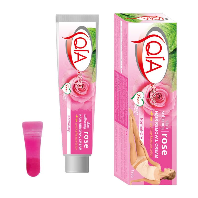 Qia Hair Removal Cream,Qia Hair Removal Cream For Men And Women (Rose)