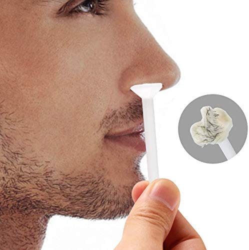 Nose Wax Kit, 100g Wax, 30 Applicators. Nose Ear Hair Instant Removal Kits from Wokaar (15-20 Times Usage).Nasal Waxing Kit for Men and Women, Safe Easy Quick & Painless.10 Mustache Guards