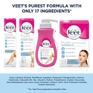 Veet Hair Removal Cream Sensitive Skin with Aloe Vera & Vitamin E (200ml)