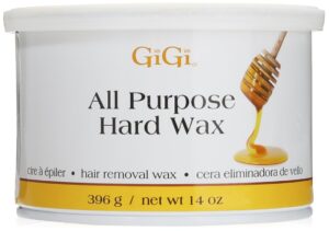 gigi all purpose hair removal hard wax for all skin types, 14 oz