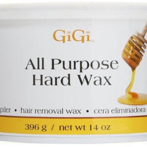 GiGi All Purpose Hair Removal Hard Wax for All Skin Types, 14 oz