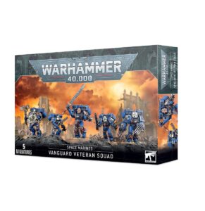 games workshop 99120101134" space marine vanguard veteran squad, black for 12 years to 99 years