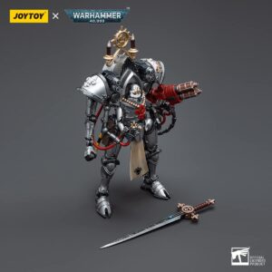 JOYTOY 1/18 Warhammer 40,000 Action Mecha Adepta Sororitas The Argent Shroud Paragon Warsuit Sister Collaen Collection Model(7.87-Inch)