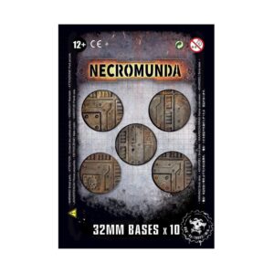 games workshop warhammer necromunda 32mm bases x 10