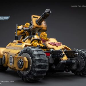 HiPlay JoyToy Warhammer 40K Imperial Fists Primaris Invader ATV 1:18 Scale Collectible Action Figure