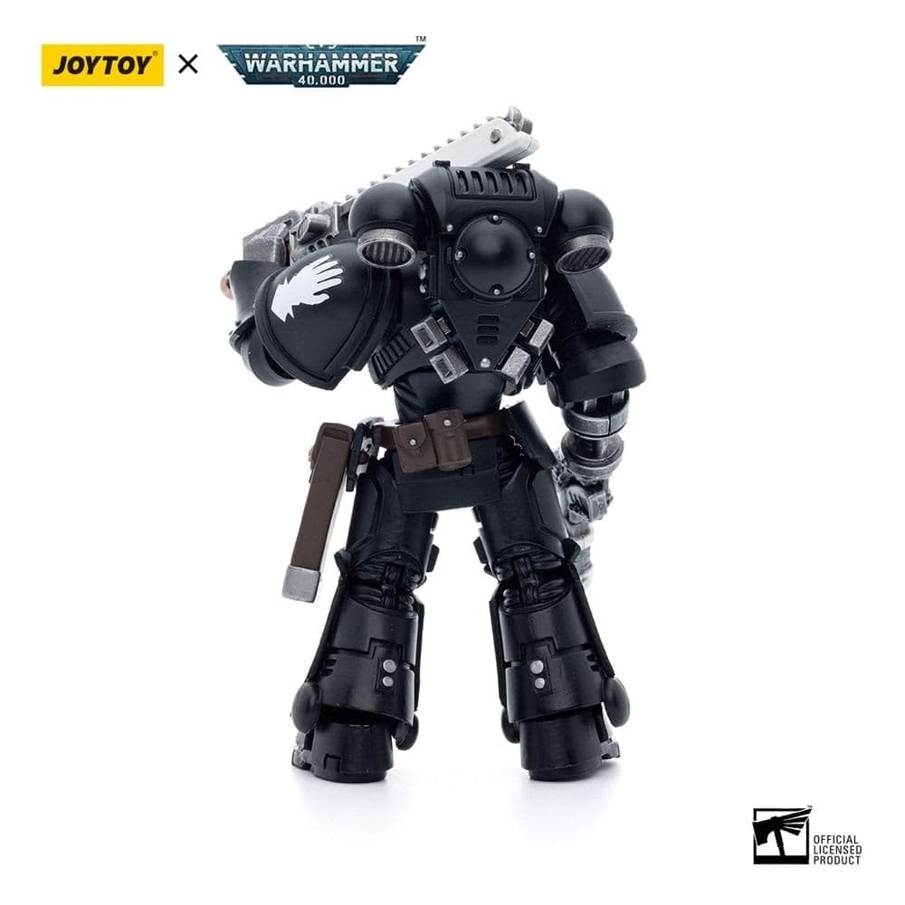 JoyToy Warhammer 40K: Iron Hands Assault Intercessors Sergeant Kalock 1:18 Scale Figure