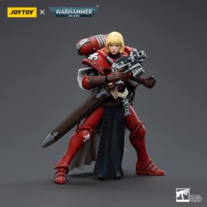 JOYTOY New 1/18 Warhammer 40,000 Action Figure Adepta Sororitas Battle Sisters Order of The Bloody Rose Sister Superior Kamina Collection Model