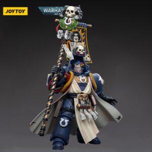 JOYTOY 1/18 Warhammer 40,000 Action Figure Ultramarines Chief Librarian Tigurius Collection Model (4.2 inch)