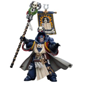 JOYTOY 1/18 Warhammer 40,000 Action Figure Ultramarines Chief Librarian Tigurius Collection Model (4.2 inch)