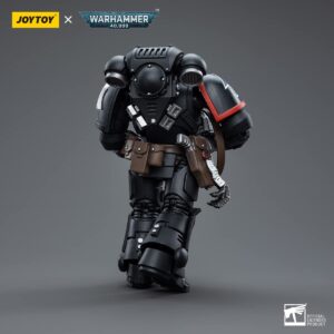 JOYTOY 1/18 Warhammer 40,000 Action Figure Raven Guard Intercessors Brother Colvane Collection Model(4.7Inch)