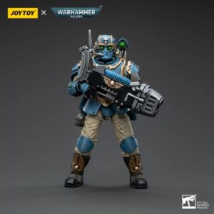 JoyToy Warhammer 40K: Astra Militarum Tempestus Scions Squad 55th Kappic Eagles Plasma Gunner 1:18 Scale Figure