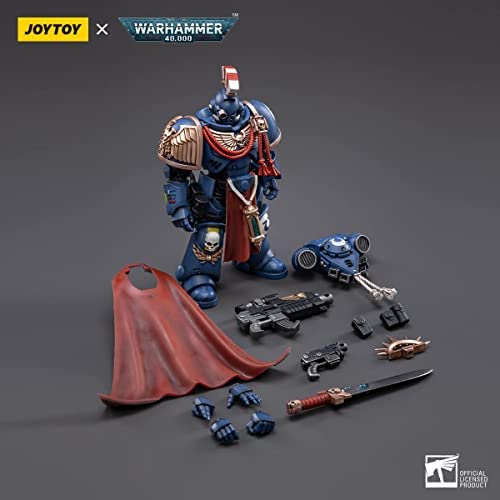 JOYTOY Warhammer 40K 1/18 Action Figure Ultramarines Primaris Captain Sidonicus Collection Model