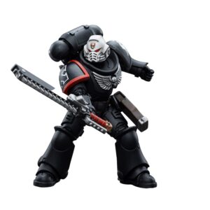 joytoy warhammer 40,000 action figure, raven guard intercessors sergeant ashan, 1/18 warhammer 40k 4.7inch collection model for unisex, adult, christmas, birthday gifts, ages 15 and up