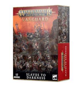 warhammer age of sigmar games workshop vanguard: slaves to darkness, black