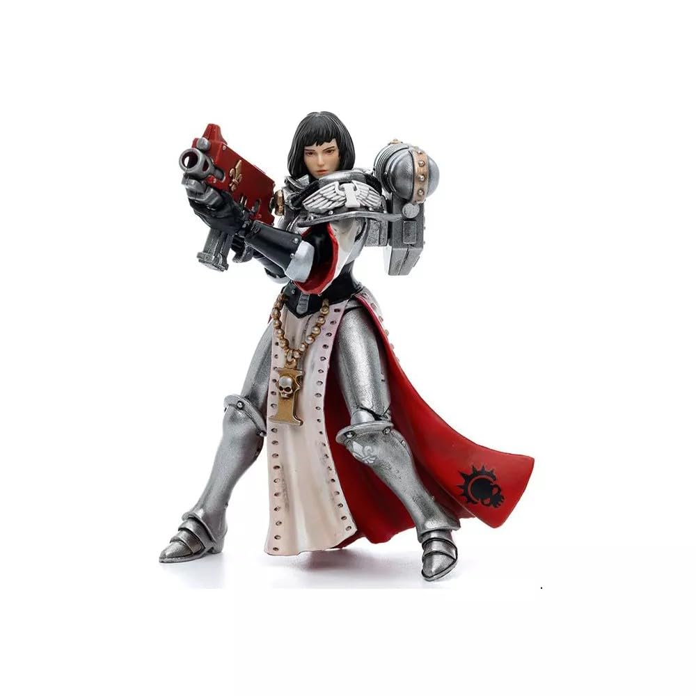 JoyToy Warhammer 40K: Adepta Sororitas Argent Sister Irmengard 1:18 Scale Figure