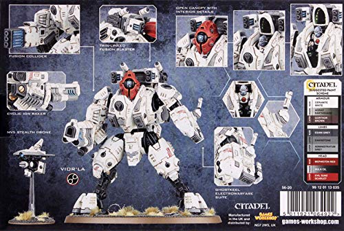 Games Workshop 99120113059" Tau Xv95 Ghostkeel Battlesuit Plastic Kit