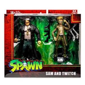 McFarlane Toys - SPAWN DELUXE SET - SAM and TWITCH