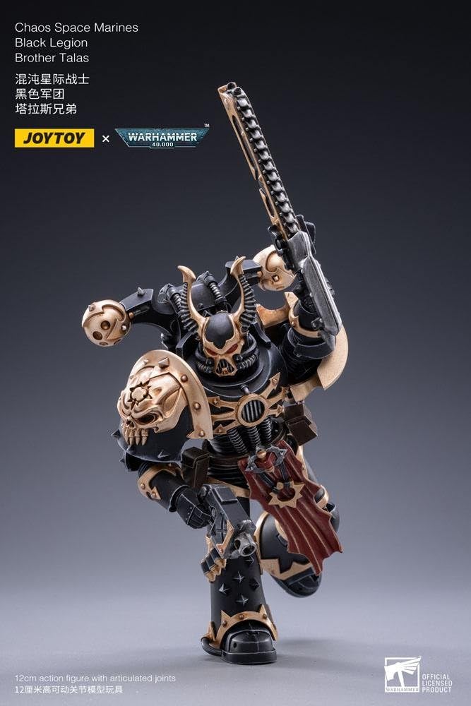 JoyToy BLOOMAGE (Beijing) TECH Warhammer 40K Brother Talas 1/18 FIG, Multicolor (FEB228602)