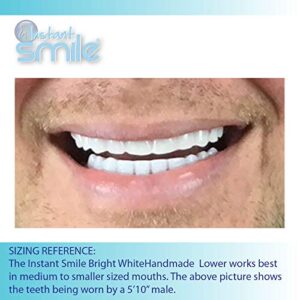 Instant Smile Handmade Bright White Lower Veneer