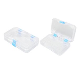 Membrane Tooth Box, Transparent Membrane Film Tooth Box, Safe Denture Storage Case with Secure Clasp, Reusable Dental Film Veneer Box for Dental Clinics