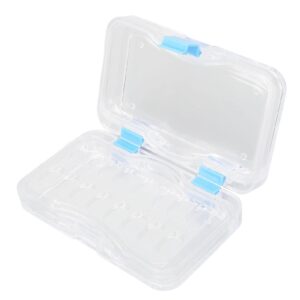 Membrane Tooth Box, Transparent Membrane Film Tooth Box, Safe Denture Storage Case with Secure Clasp, Reusable Dental Film Veneer Box for Dental Clinics