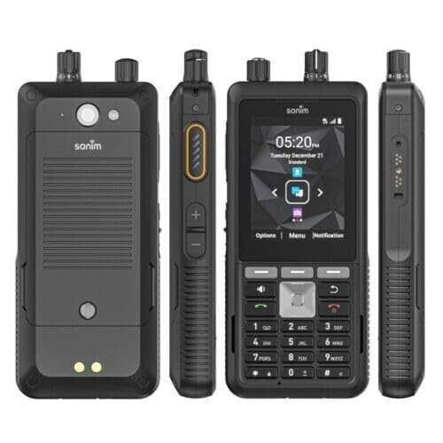 Sonim XP5 Plus XP5900 AT&T FirstNet GSM Unlocked 16GB Rugged Waterproof Phone Rugged - Military Grade - First Net Ready -Latest Model- Black