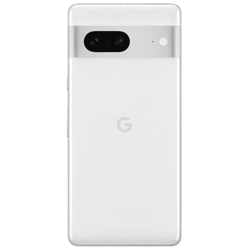 Google Pixel 7 5G (128GB, 8GB) 6.3", Android 13 (Only for AT&T, Cricket, Net 10-5G / 4G LTE) (Snow) (Renewed)