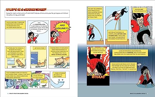 Create Your Own Graphic Novel: A Guide for Kids: Write and Draw Your Own Book