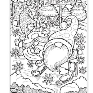 Creative Haven Gnome Sweet Gnome Coloring Book (Adult Coloring Books: Fantasy)