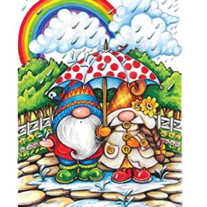 Creative Haven Gnome Sweet Gnome Coloring Book (Adult Coloring Books: Fantasy)