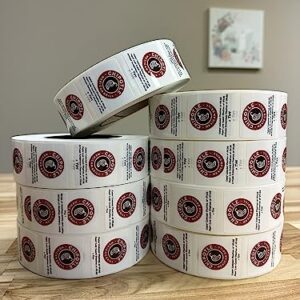 Customize Your own Stickers/Labels with Any Design and Logo-Personalize Your Business stickers-50+ roll Variety of Shapes, Sizes, Backgrounds, and Text Options