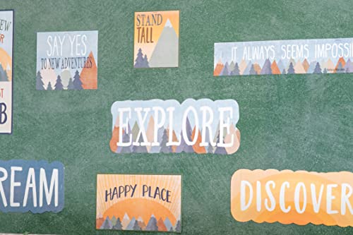 Teacher Created Resources Moving Mountains Let The Adventure Begin Mini Bulletin Board