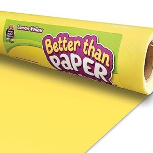 Teacher Created Resources Lemon Yellow Better Than Paper Bulletin Board Roll (TCR77043)