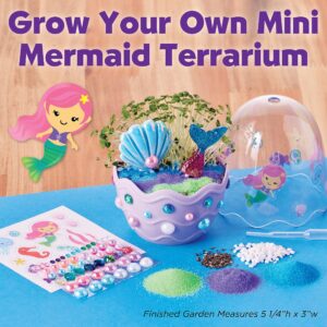 Creativity for Kids Mini Garden Mermaid Terrarium Kit - Crafts and Gifts for Girls Ages 6-8+, Stocking Stuffers