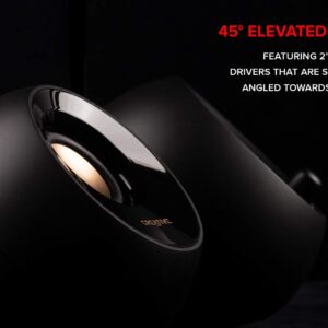 Creative Pebble Plus 2.1 USB-Powered Desktop Speakers with Powerful Down-Firing Subwoofer and Far-Field Drivers, Up to 8W RMS Total Power for Computer PCs and Laptops (Black)