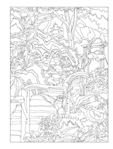 Creative Haven Country Scenes Color by Number Coloring Book (Adult Coloring Books: In The Country)