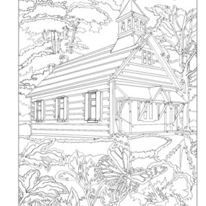 Creative Haven Country Scenes Color by Number Coloring Book (Adult Coloring Books: In The Country)