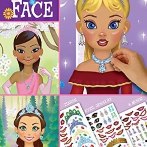 Bendon Create-A-Face Sticker Pad (Princess)