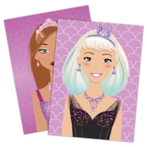 Bendon Create-A-Face Sticker Pad (Princess)