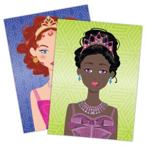 Bendon Create-A-Face Sticker Pad (Princess)