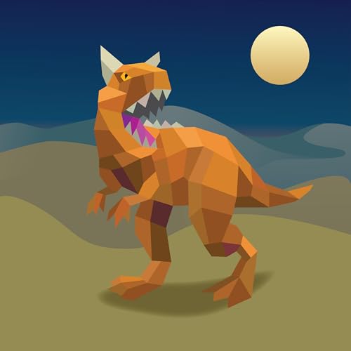 Paint by Sticker Kids: Dinosaurs: Create 10 Pictures One Sticker at a Time!