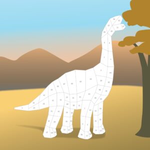 Paint by Sticker Kids: Dinosaurs: Create 10 Pictures One Sticker at a Time!