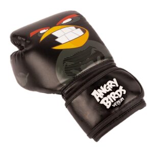 Venum Angry Birds Boxing Gloves - for Kids - Black, 8 oz