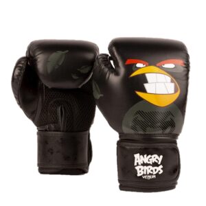 Venum Angry Birds Boxing Gloves - for Kids - Black, 8 oz